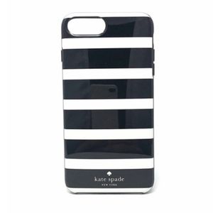 Kate Spade NY Kinetic Stripe Protective Case for iPhone 6S+/6+/7+/8+ w/bumper